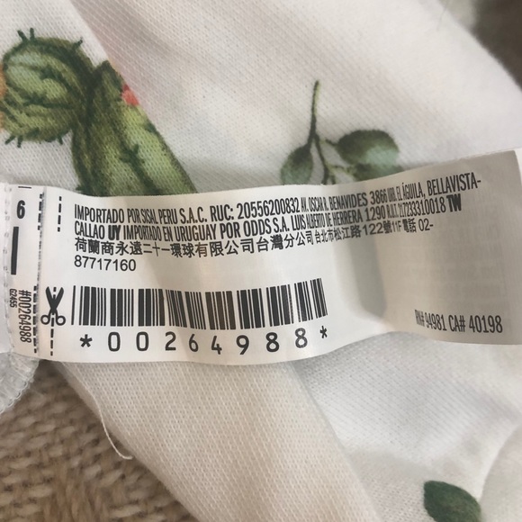 Forever 21 Cropped Sweatshirt Cactus Print Size M - Picture 7 of 7